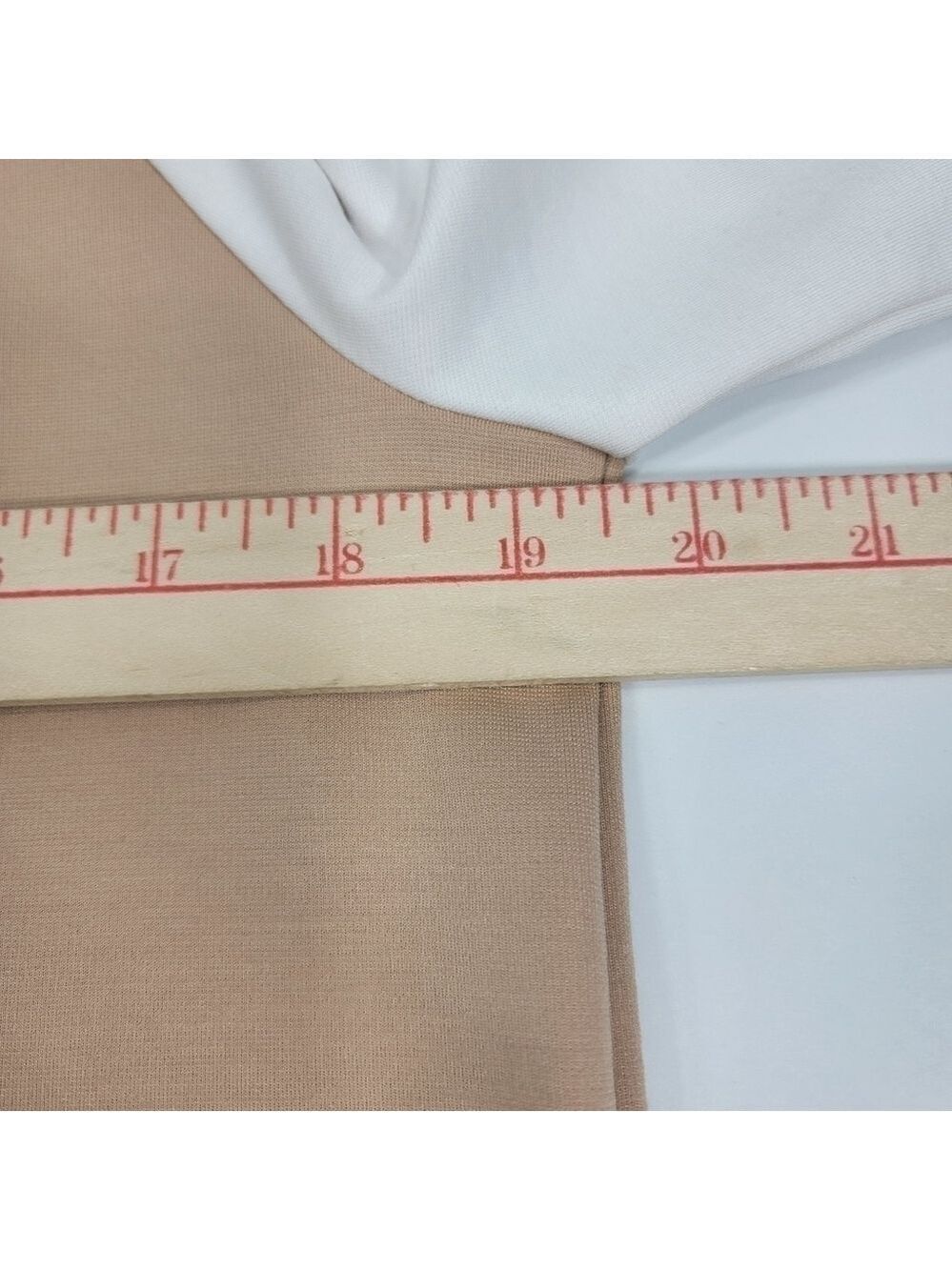 NEW Adidas Raglan T-Shirt Dress Cream White Women's Size XS Stretch Short Sleeve - Picture 12 of 12